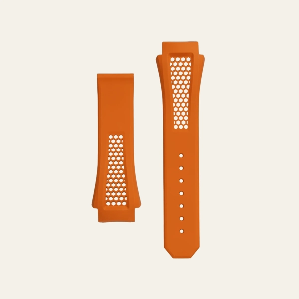 Jacob & Co Orange Epic X Chrono 44mm Honeycomb Strap - M