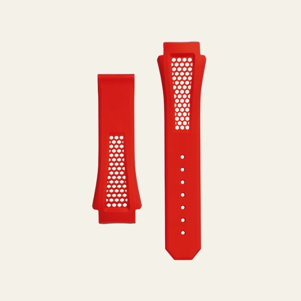 Jacob & Co Red Epic X Chrono 44mm Honeycomb Strap - M