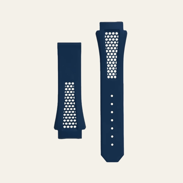 Jacob & Co Navy Blue Epic X Chrono 44mm Honeycomb Strap - S