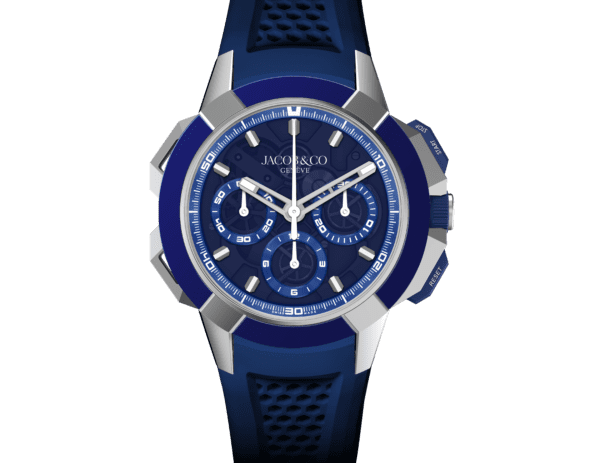 Jacob & Co Epic X Chrono 44mm Tri-Compax Blue