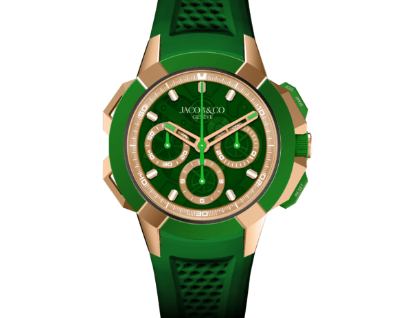 Jacob & Co Epic X Chrono 44mm Tri-Compax Green