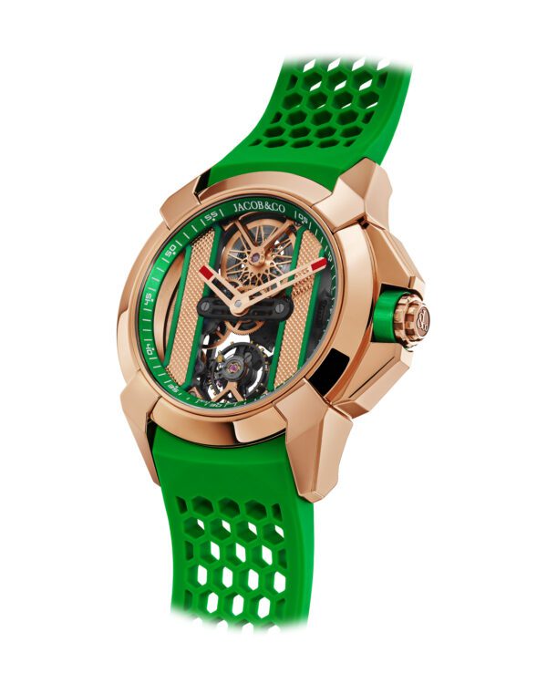 Jacob & Co Epic X Bridges Rose Gold (Green) - Image 3