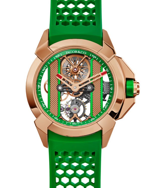 Jacob & Co Epic X Bridges Rose Gold (Green) - Image 2