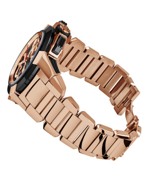 Jacob & Co Epic X Chrono 47mm Rose Gold Bracelet (Black Ceramic Bezel) - Image 2