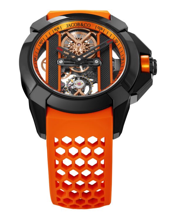 Jacob & Co Epic X Bridges Black Steel (Orange) - Image 2