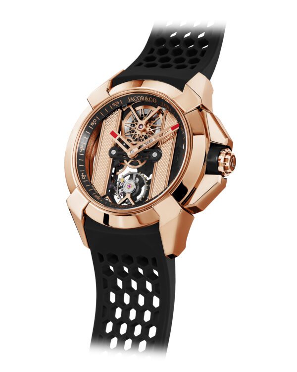 Jacob & Co Epic X Bridges Rose Gold (Black) - Image 2