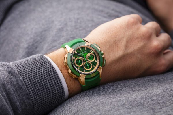 Jacob & Co Epic X Chrono 44mm Tri-Compax Green - Image 3