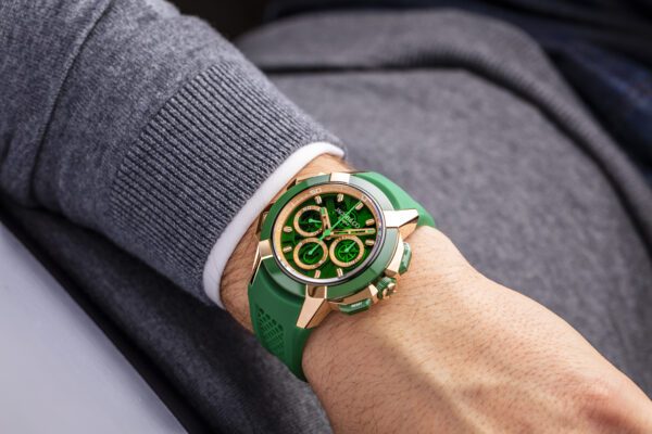 Jacob & Co Epic X Chrono 44mm Tri-Compax Green - Image 4