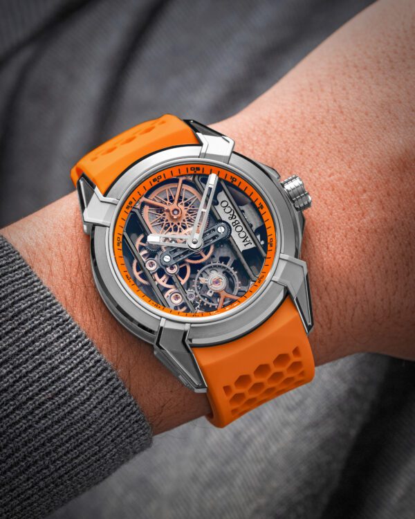 Certified Pre-Owned Jacob & Co Epic X Skeleton Orange - Image 3