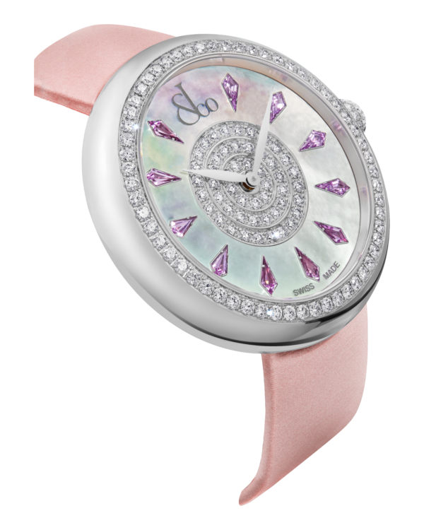 Jacob&Co Brilliant Pink Sapphires in Stainless Steel - Image 5