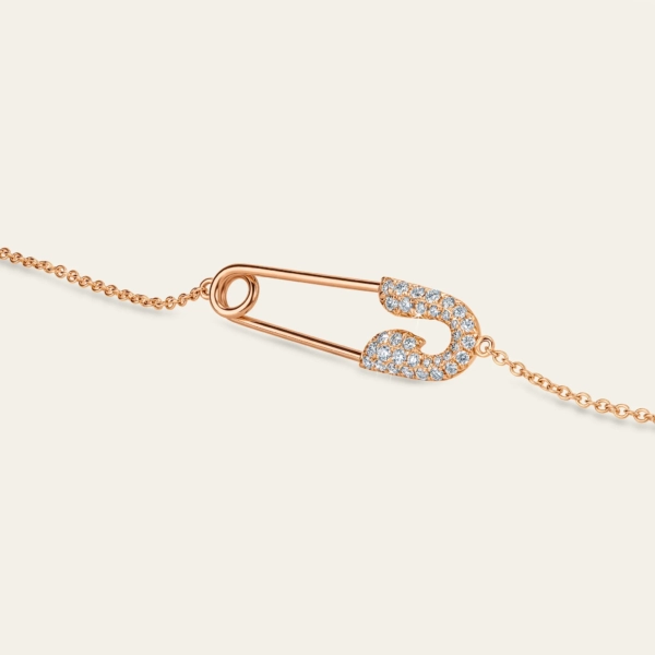 Jacob & Co Securus Diamond Necklace (Rose Gold) - Image 2