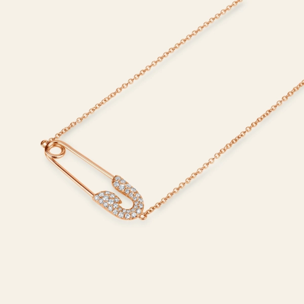 Jacob & Co Securus Diamond Necklace (Rose Gold) - Image 4