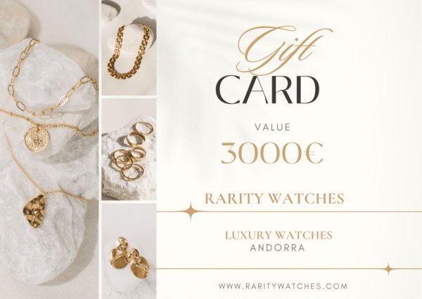 Gift Card With 3000€ fixed amount