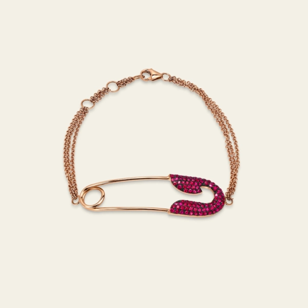 Jacob & Co Securus Curved Ruby Bracelet