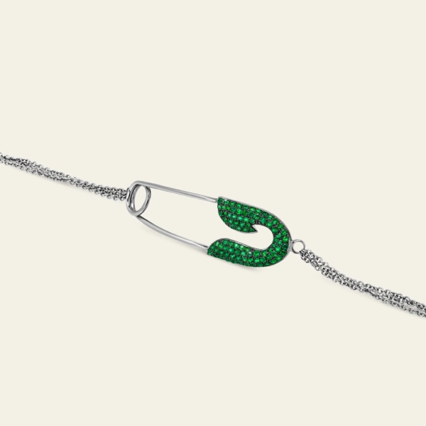 Jacob & Co Securus Curved Tsavorites Bracelet - Image 3