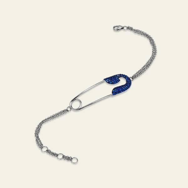 Jacob & Co Securus Curved Sapphire Bracelet - Image 2