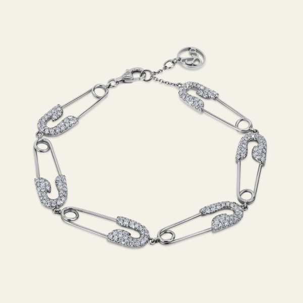 Jacob & Co Securus Pins Diamond Bracelet