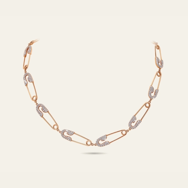 Jacob & Co Securus Diamond Choker (Rose Gold)