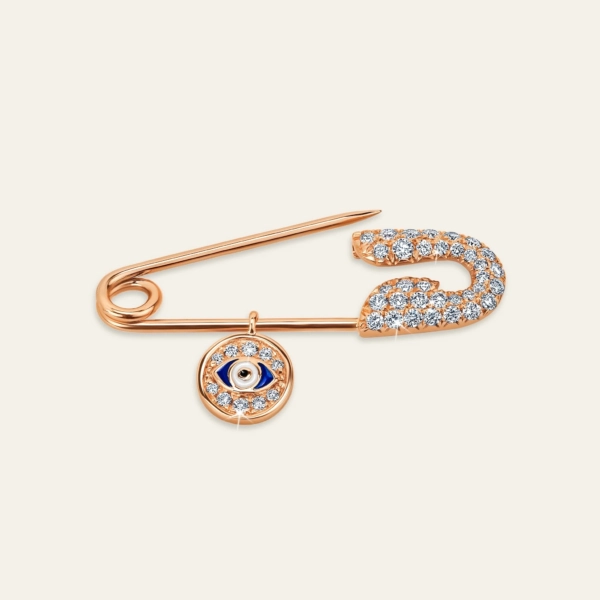 Jacob & Co Securus Diamond Pin (Rose Gold) - Image 3