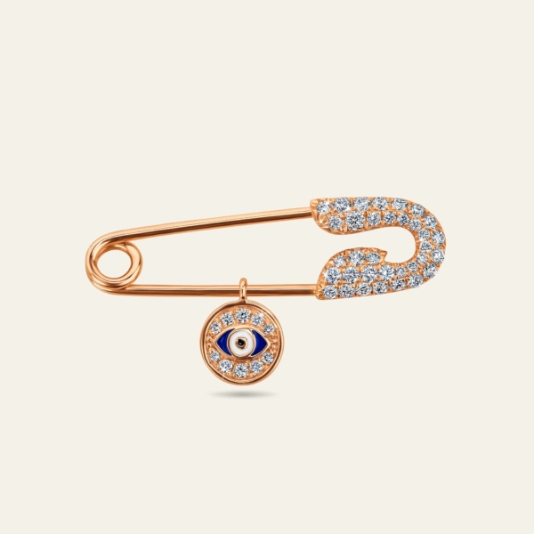 Jacob & Co Securus Diamond Pin (Rose Gold)